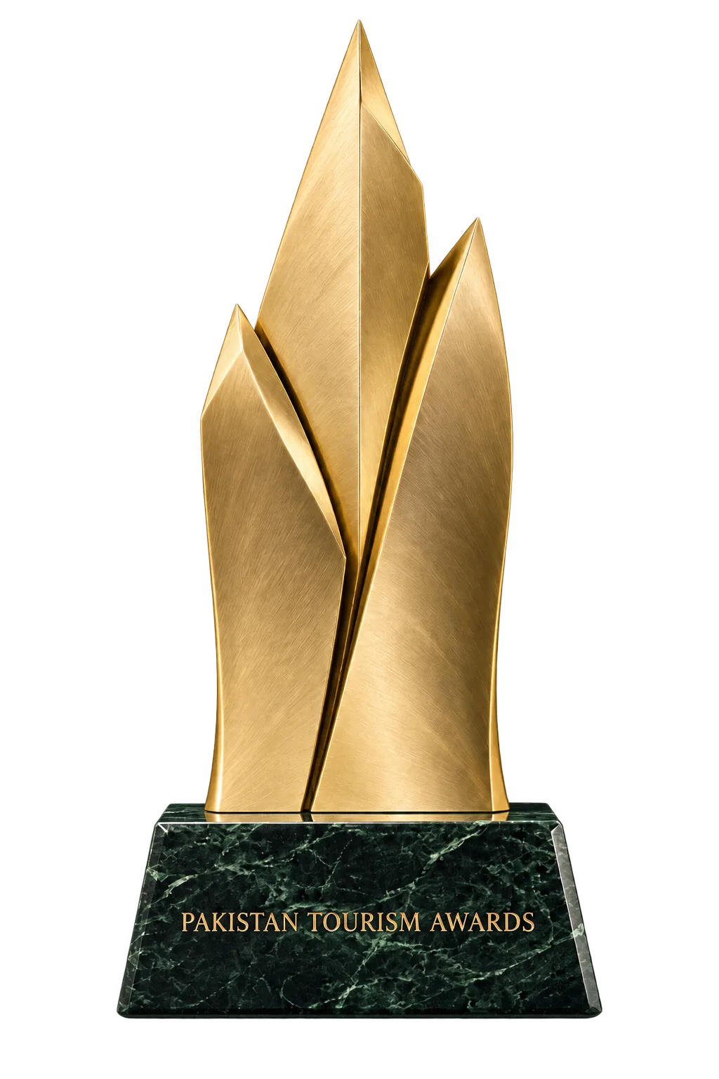 The Pakistan Tourism Awards trophy